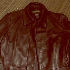 Banana republic leather jacket